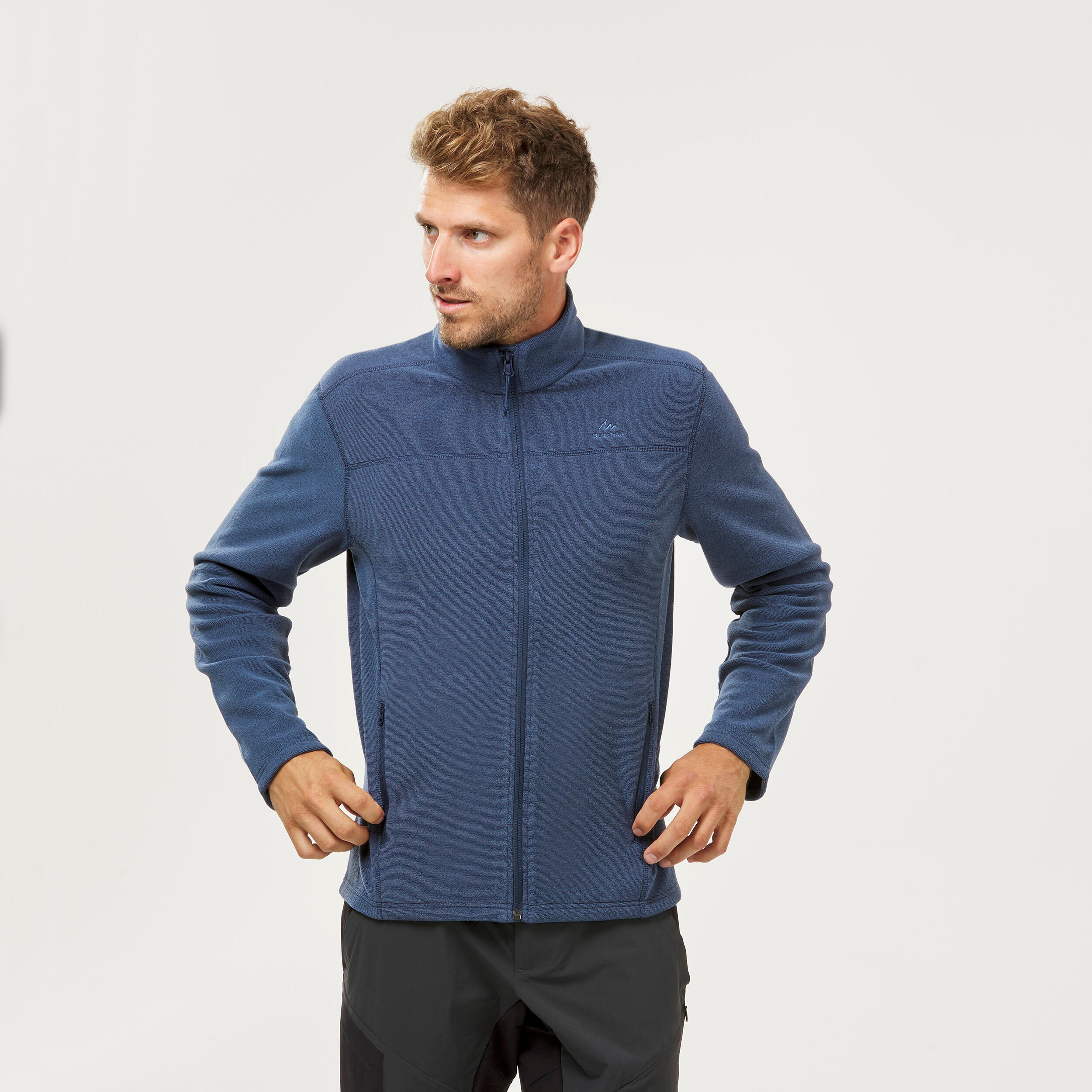 Chaqueta polar de montana y trekking Hombre Quechua MH120 Decathlon
