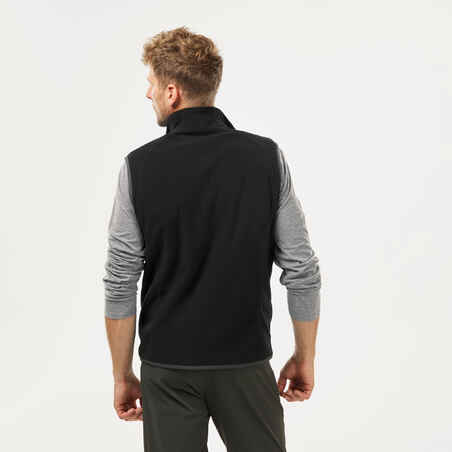 Men's Hiking Fleece Sleeveless Jacket MH120