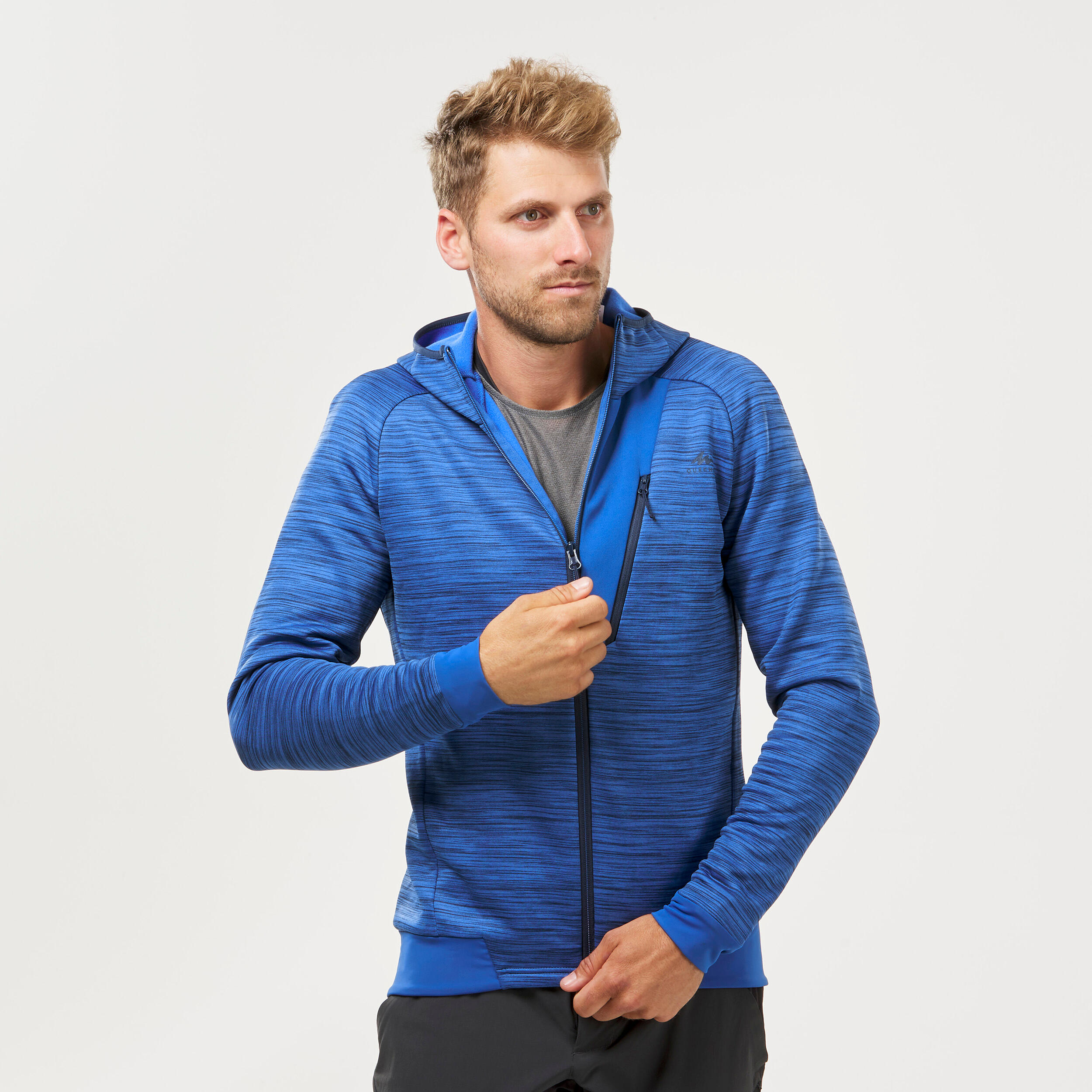ALPIN LOACKER Veste polaire homme Merino 270 g/m² pour randonnée, ski et running