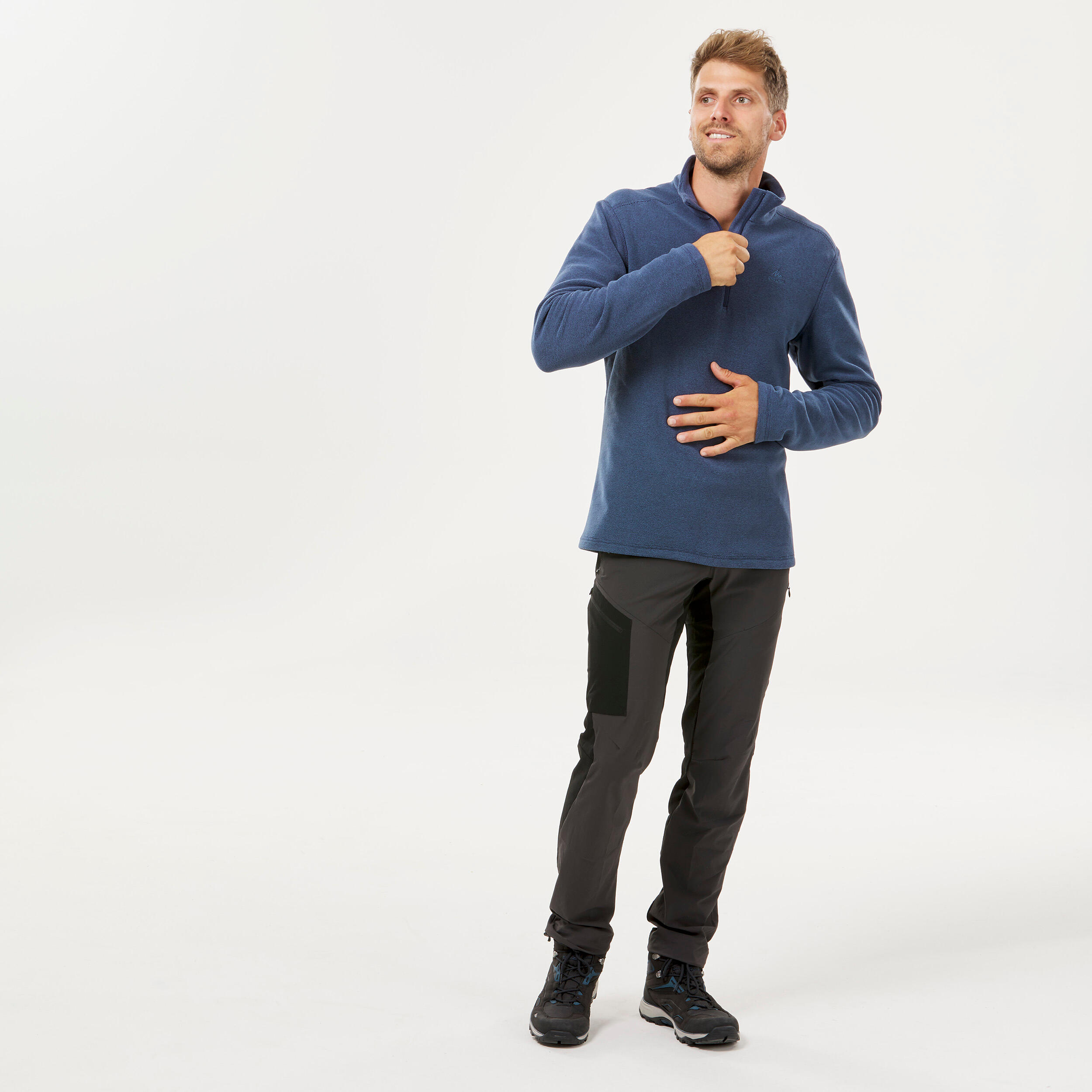 Chandail de randonnée en polaire homme – MH 100 - QUECHUA