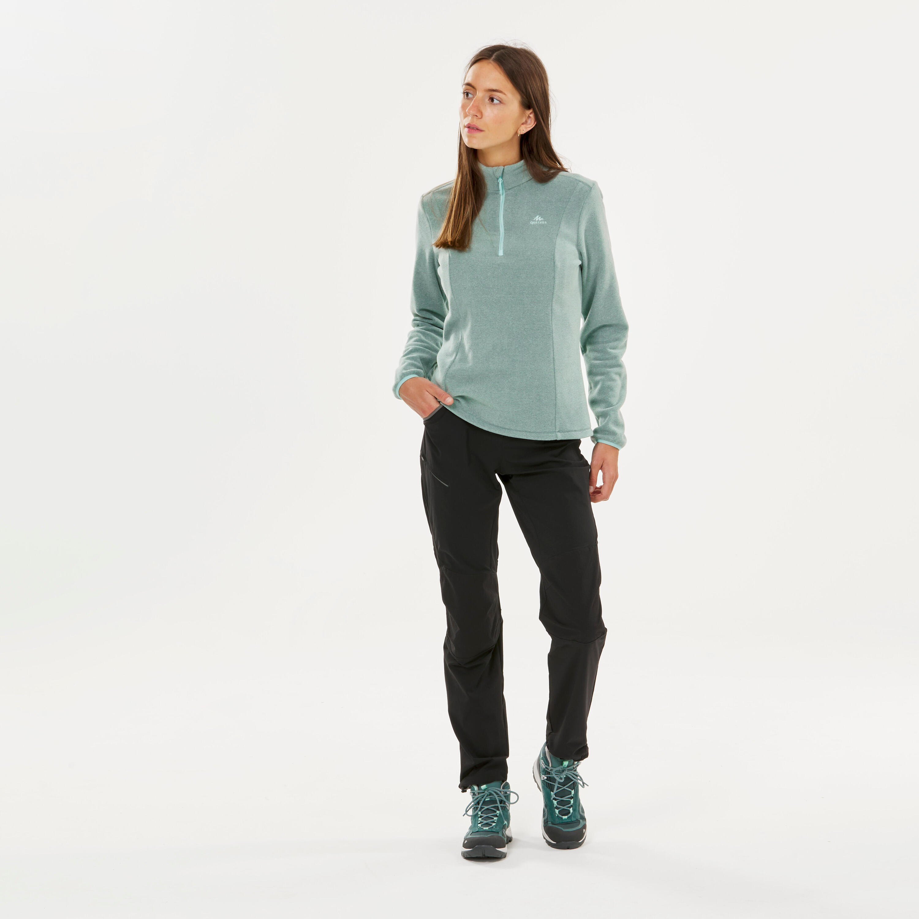 Women’s Hiking Fleece - MH100 3/5