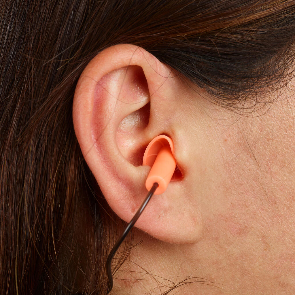 Pasívne protihlukové ochranné zátky do uší MK univerzálne oranžové