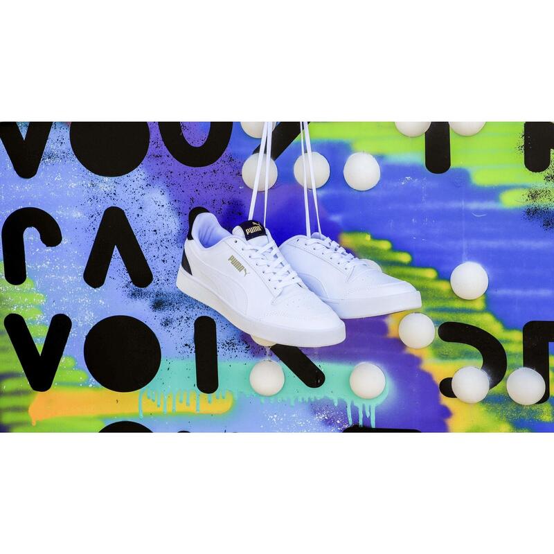 Zapatillas Caminar Hombre Puma Shuffle Blanco Azul