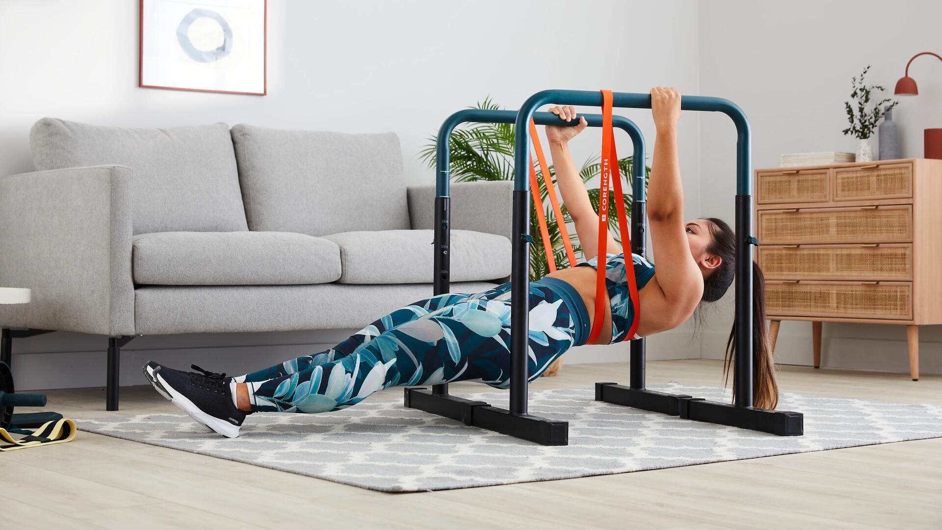 Adjustable Dip Bars Training Station 100