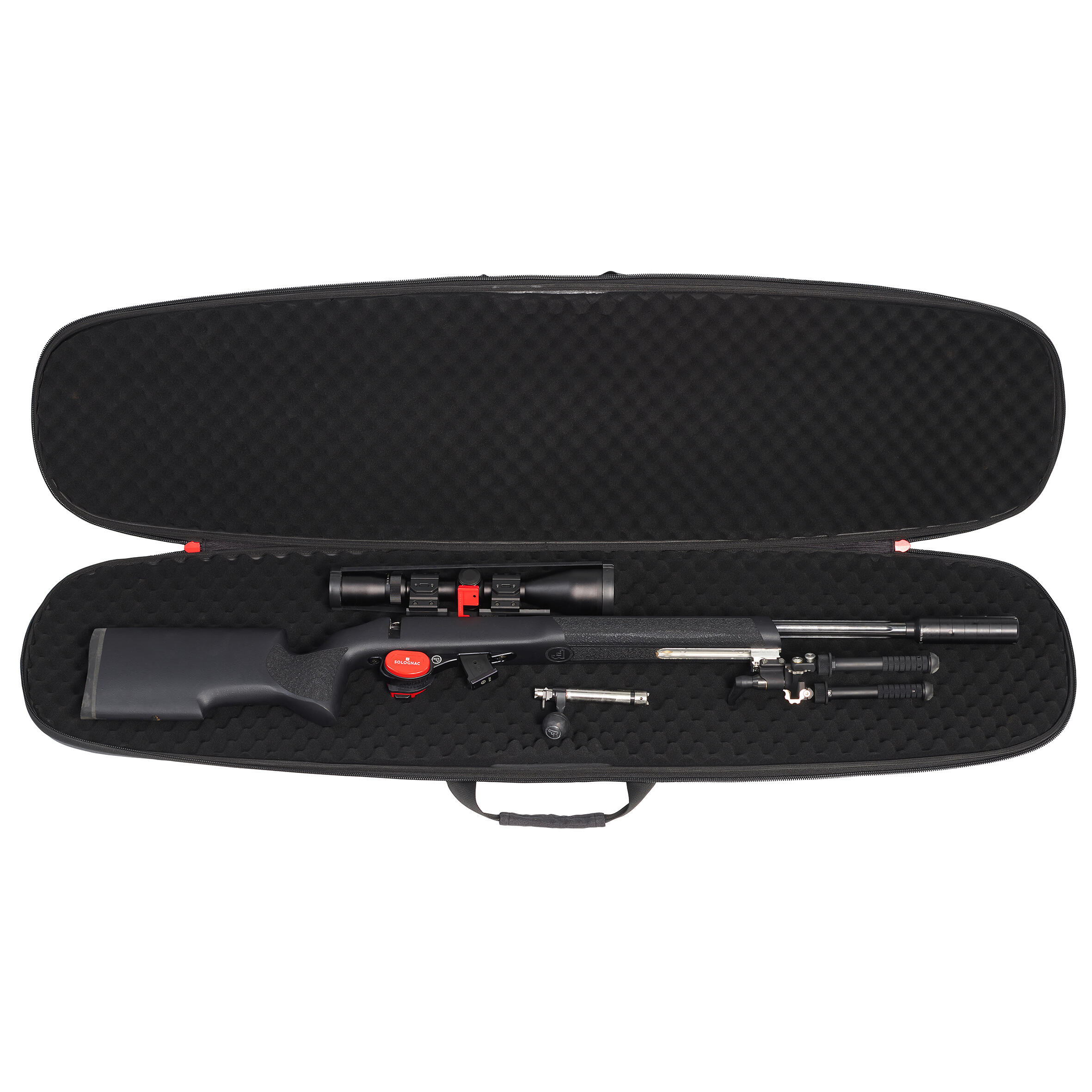 SOLOGNAC Kufrík Rifle Case 500 na prenášanie dlhých zbraní bez · záber 11