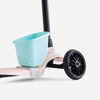 Košík na hračky na 3-kolesové detské kolobežky mentolový