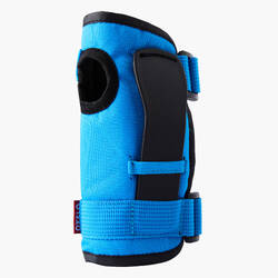 Kids' 2 x 3-Piece Skating Skateboard Scooter Protective Gear 100 - Blue