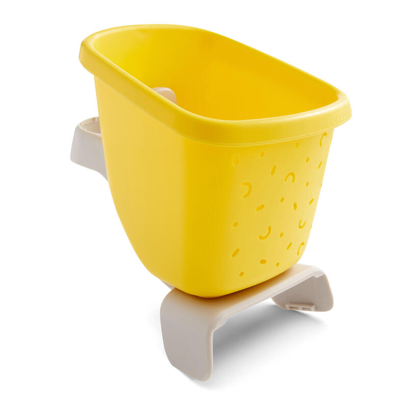 Cesta/Caja Peluche BB 100 Amarillo Limón Patinetes 3 Ruedas Oxelo