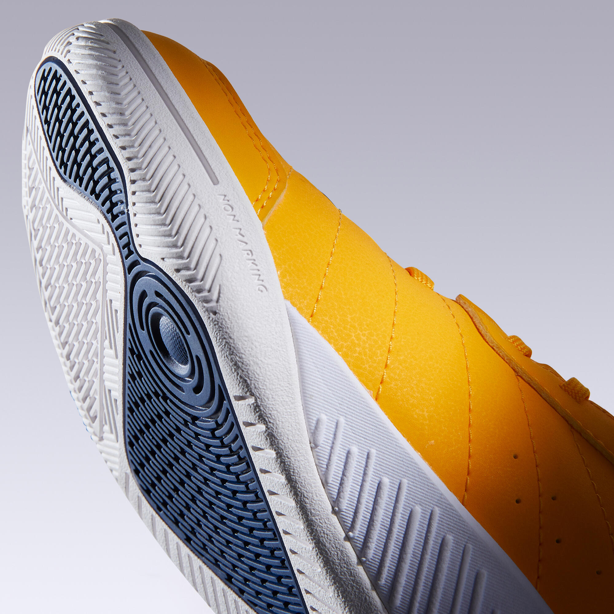 Бутсы футбольные детские (футзалки) ESKUDO 500 желтые IMVISO