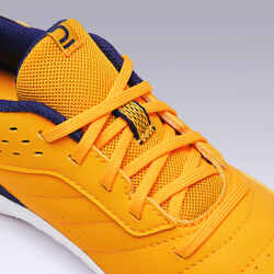 Kids' Futsal Trainers Eskudo 500 JR - Yellow/Blue