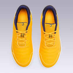 Kids' Futsal Trainers Eskudo 500 JR - Yellow/Blue