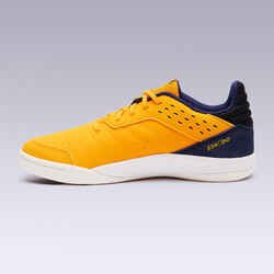 Kids' Futsal Trainers Eskudo 500 JR - Yellow/Blue