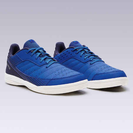 Kids' Futsal Trainers Eskudo 500 JR - Blue