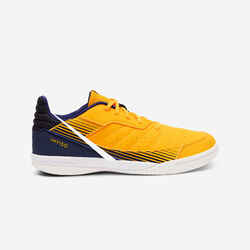 Kids' Futsal Trainers Eskudo 500 JR - Yellow/Blue