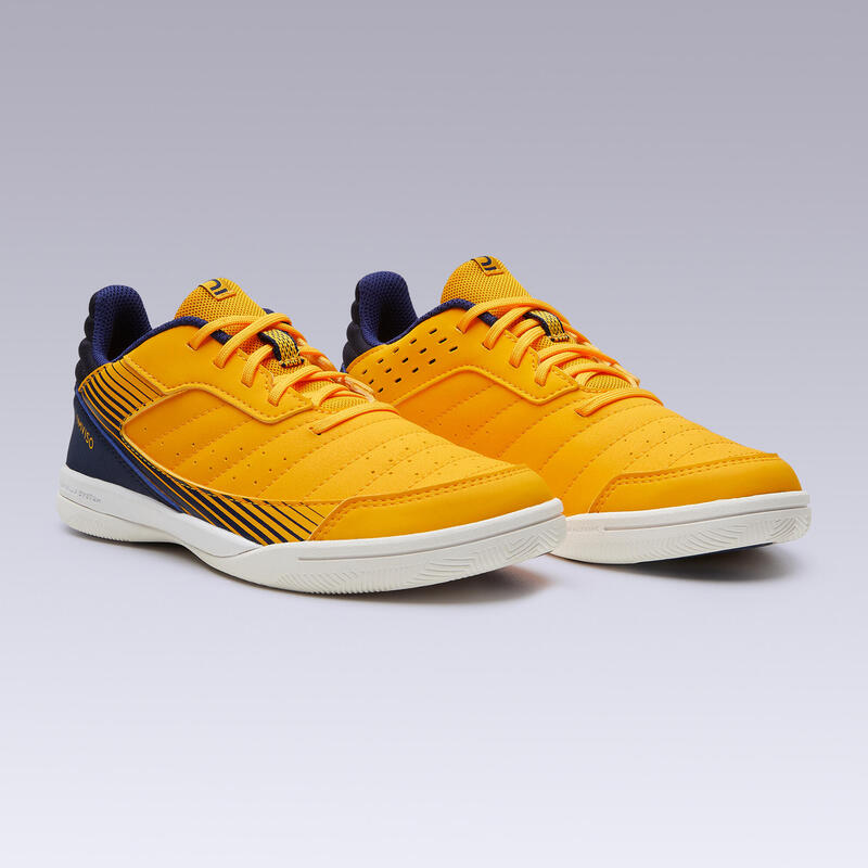 Chaussures de Futsal ESKUDO 500 JR Jaune-Bleu