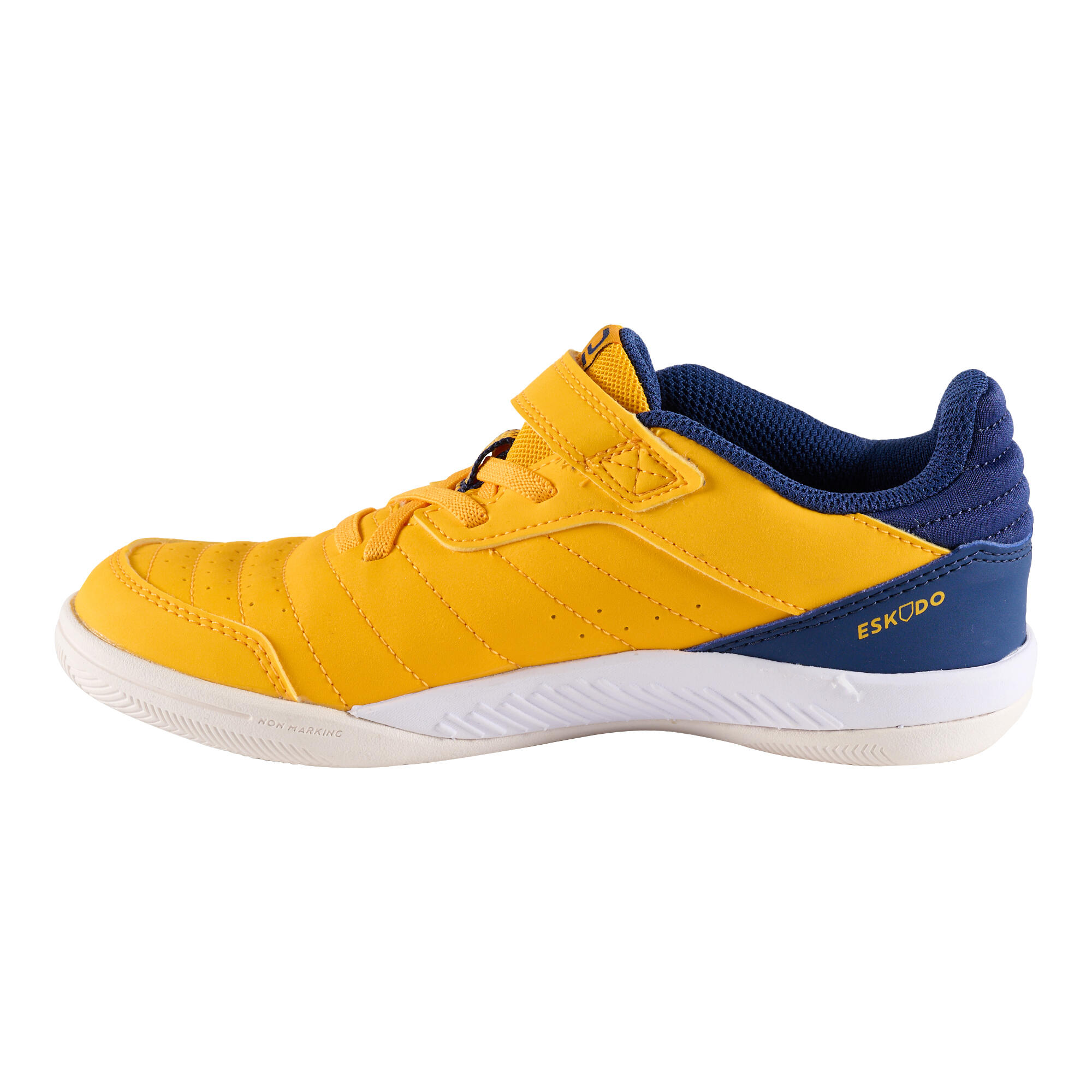 Futsal Shoes - Eskudo 500 KD Yellow/Blue