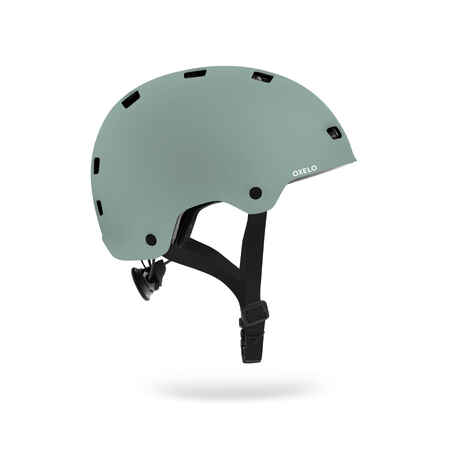 Inline Skating Skateboarding Scootering Helmet MF500 - Light Khaki