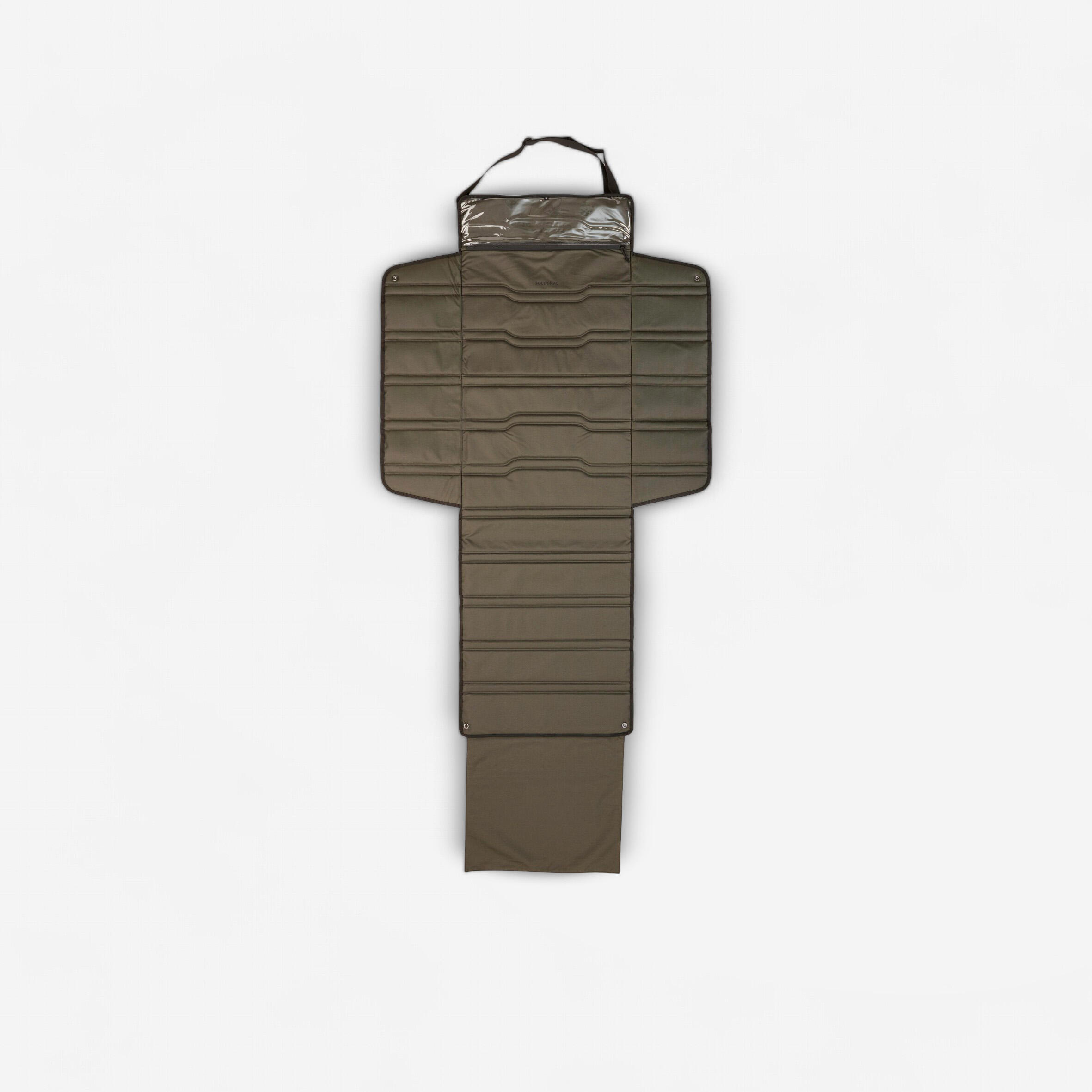 SOLOGNAC Materassino da tiro con tasche 500
