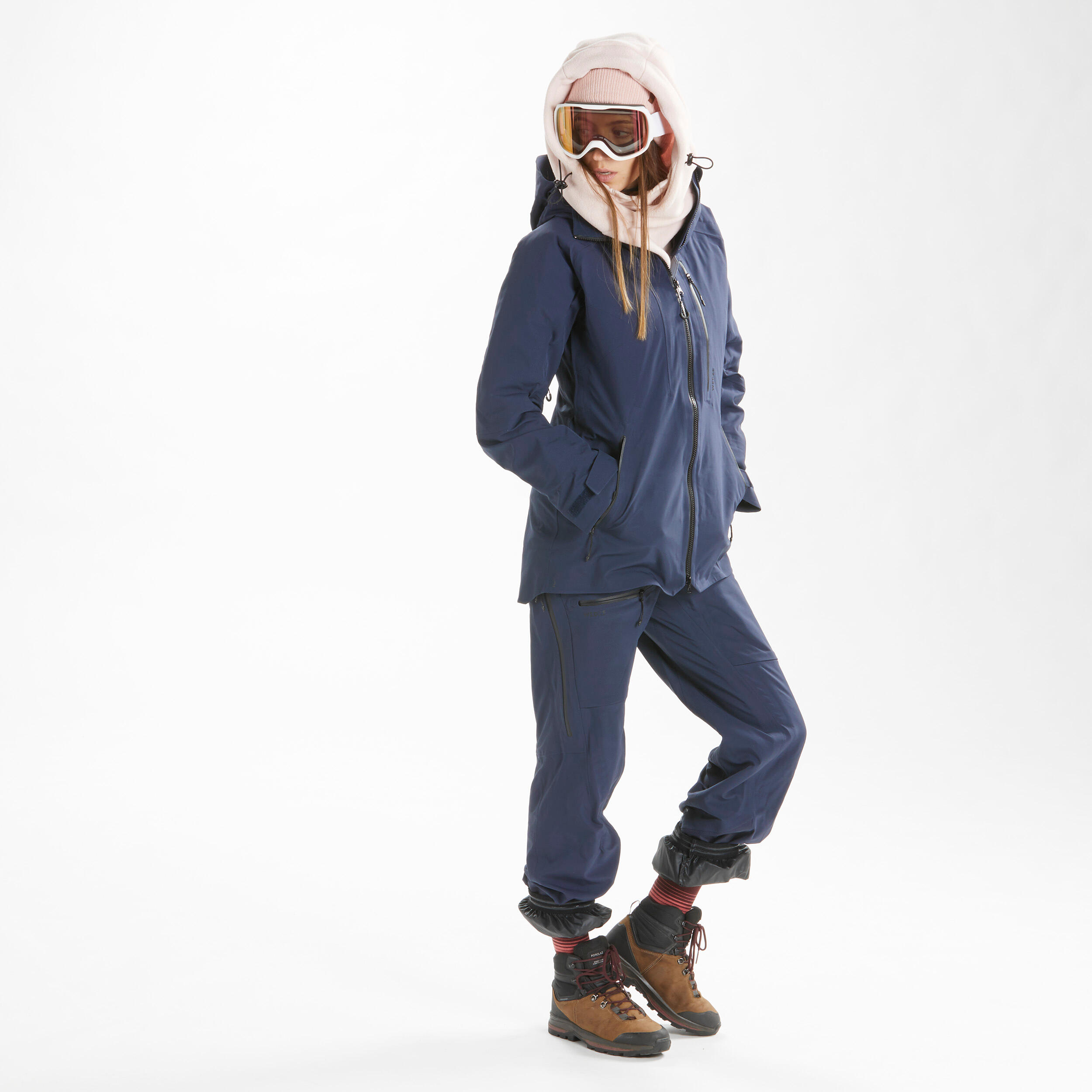 Women’s Ski Trousers FR500 - Navy Blue 2/14