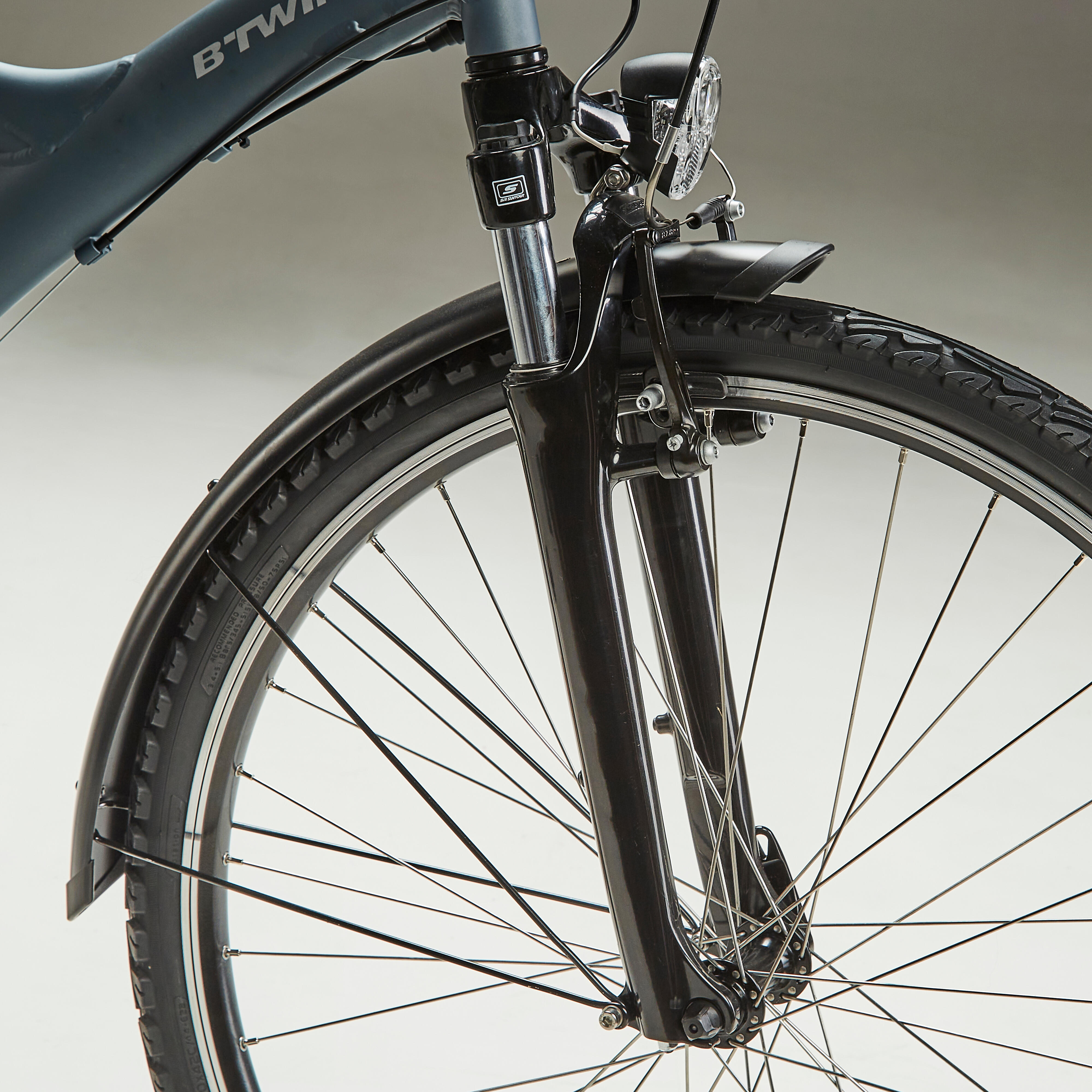 VELO TOUT CHEMIN BALADE ELECTRIQUE ORIGINAL 920 E RIVERSIDE Decathlon