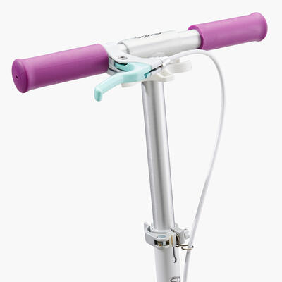 TROTTINETTE MID 9 BLANCHE VIOLETTE