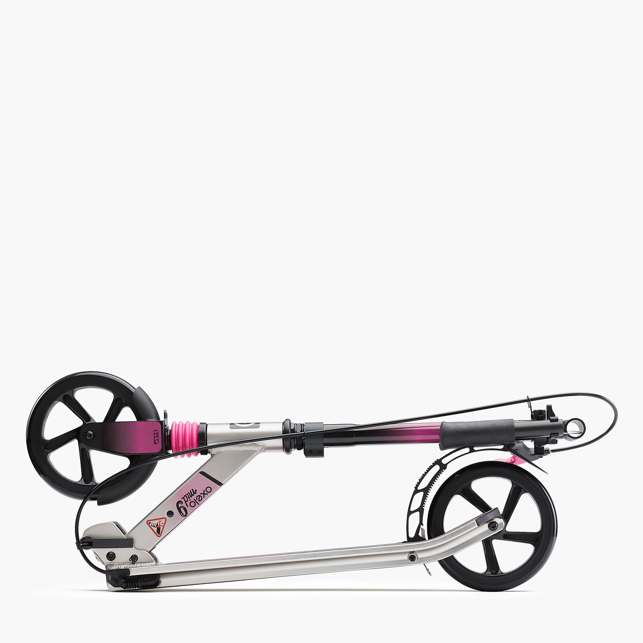 Trottinette enfant - MID 9 gris/rose - OXELO