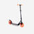 TROTTINETTE MID 7 BLEU MARINE ORANGE AVEC BÉQUILLE
