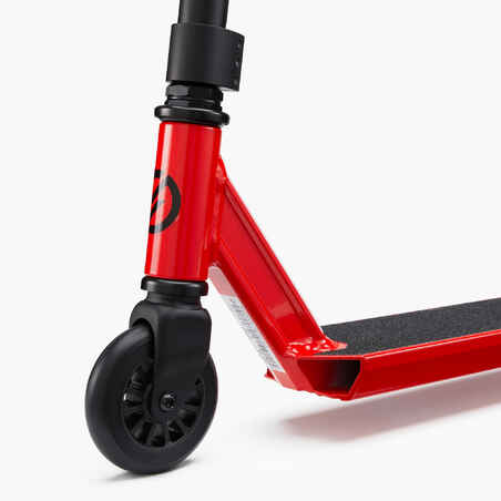 Nokaic Animal Lion Freestyle Scooter Red