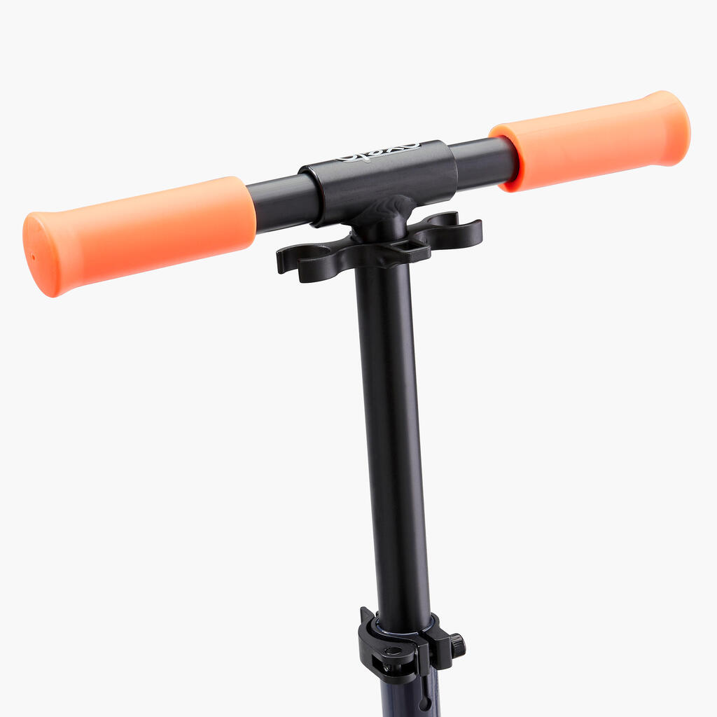 Monopatín Scooter niños Oxelo MID 7 negro lavanda