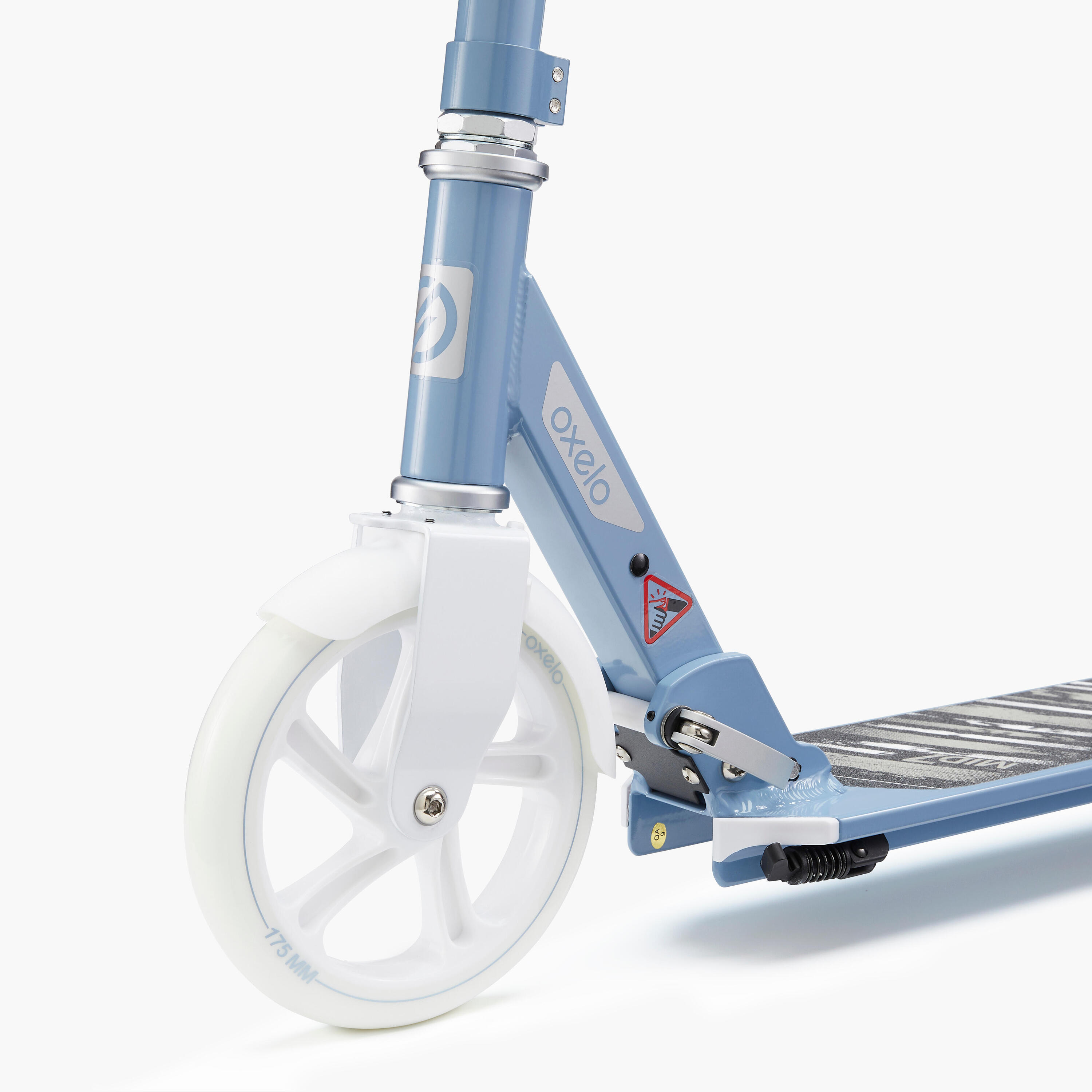 Scooter Mid 7 With Stand - Grey/Blue/White 3/8