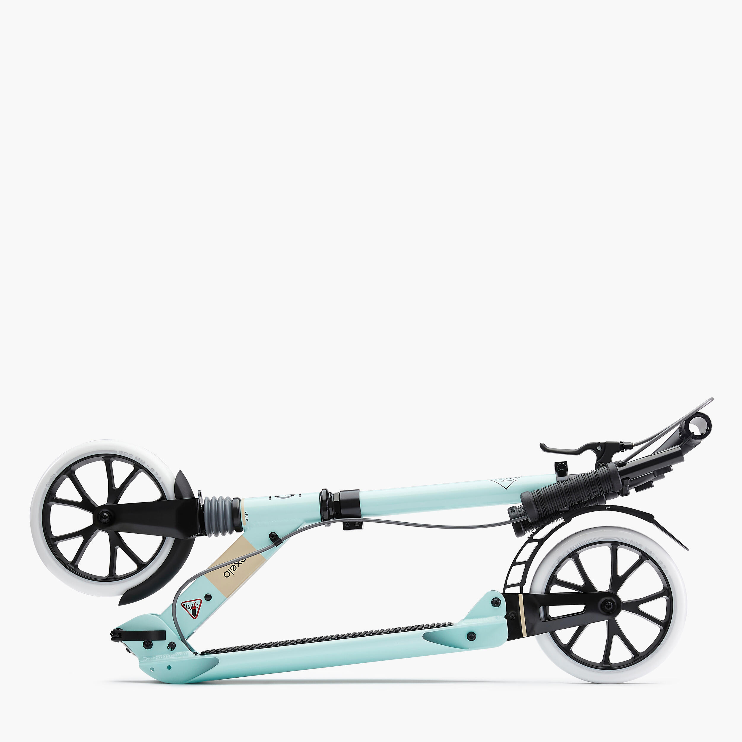 Folding Scooter - Town 7 XL Green - OXELO