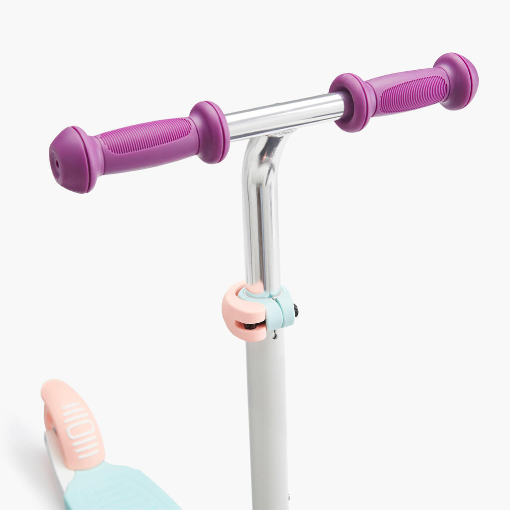 Monopatín para niños Oxelo b1 500 blanco - azul claro