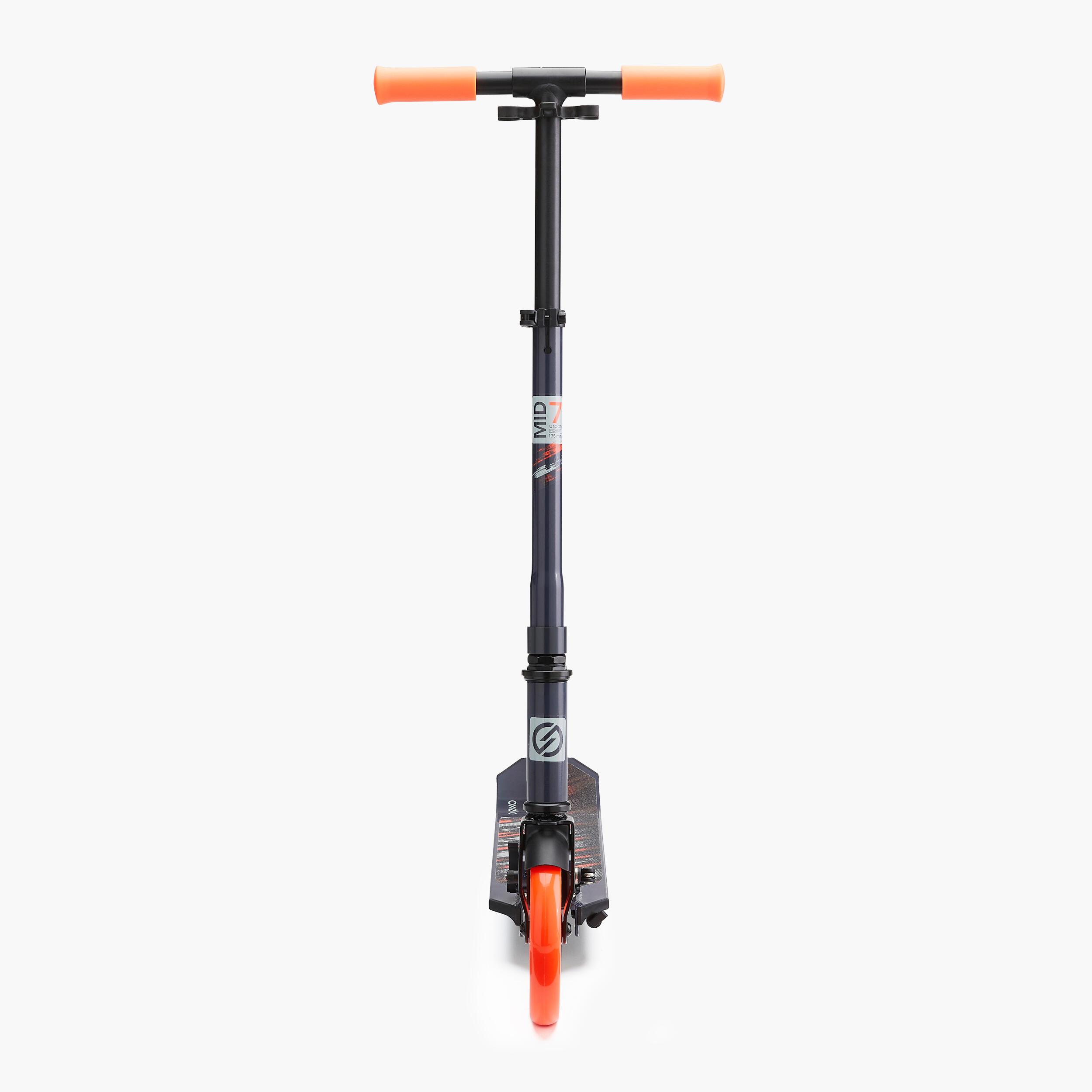 Kids' Scooter with Stand - Mid 7 Orange - OXELO