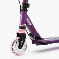 Mid 5 Kids' Scooter with Handlebar Brake and Suspension - Purple