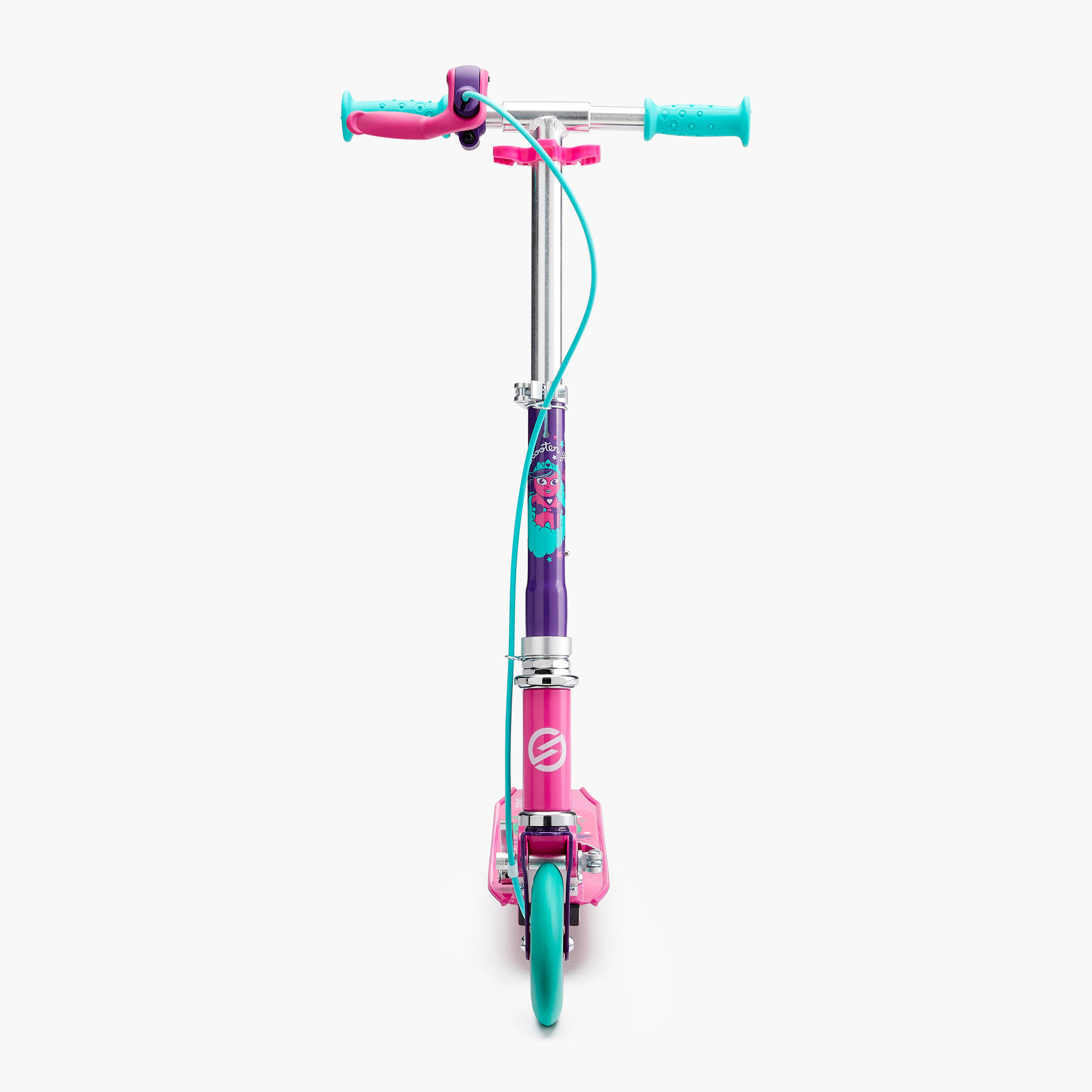 Play 5 Children's Scooter with Brake - Purple 3/9