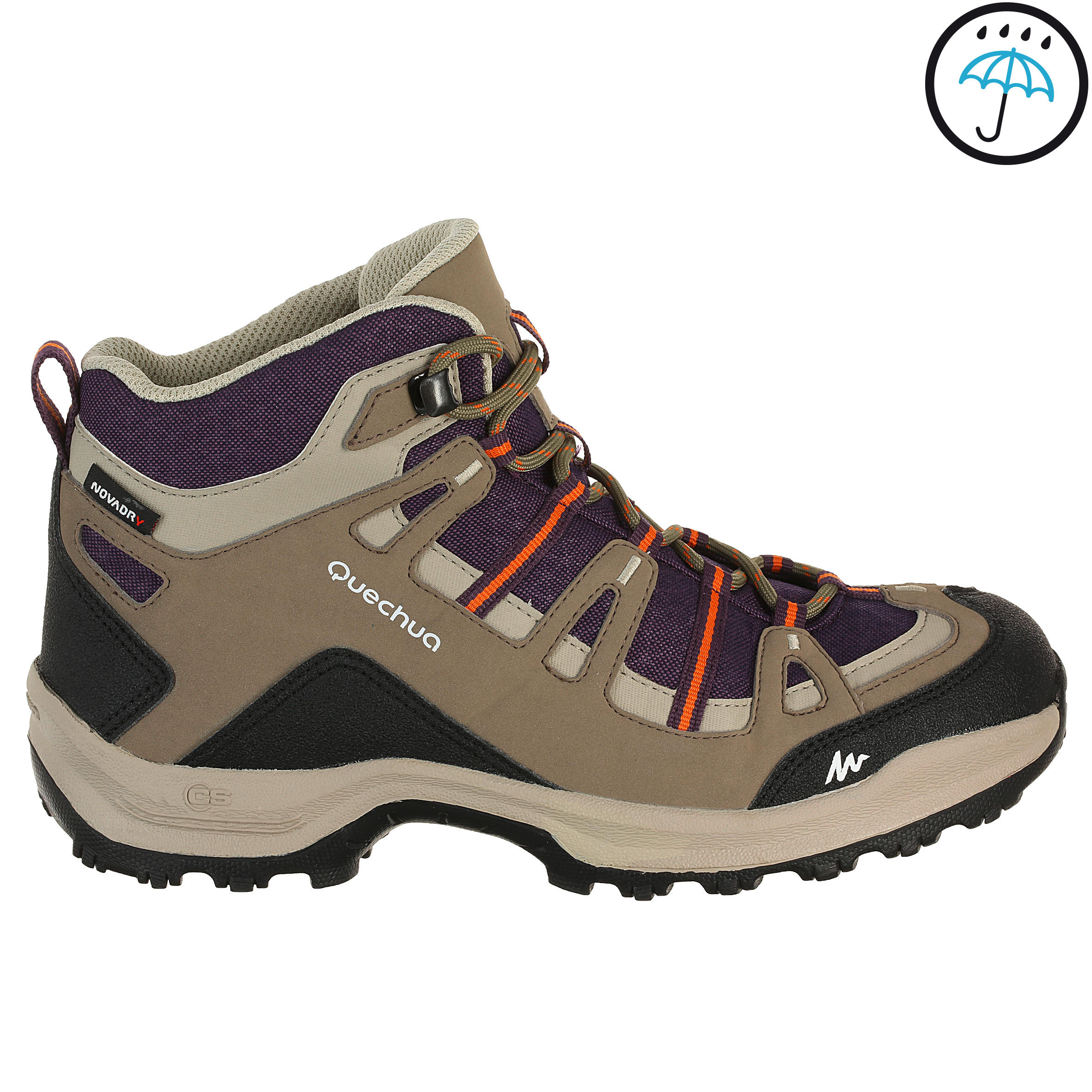 quechua forclaz 100 mid wtp shoes