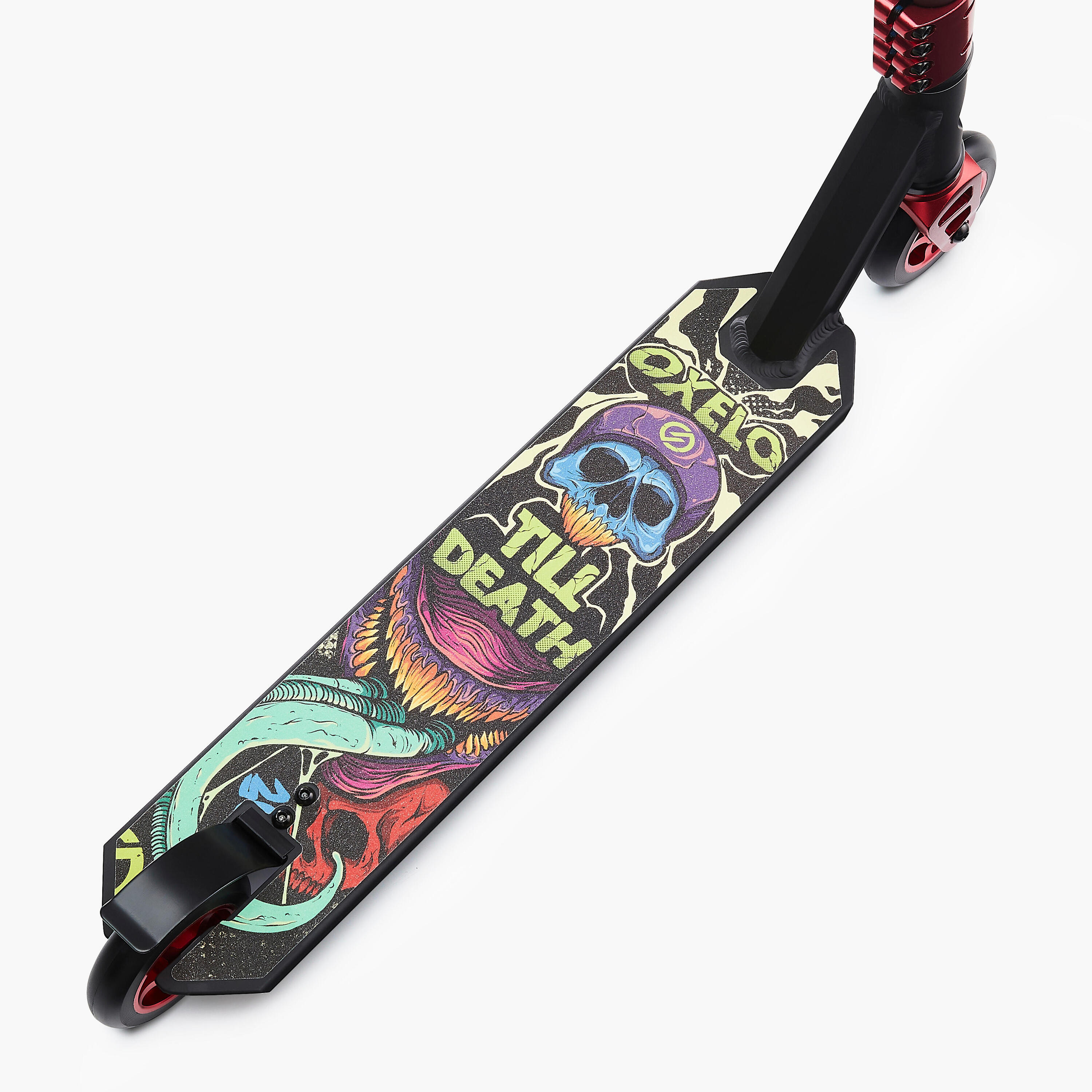Segunda vida - PATINETE FREESTYLE MF1.8 + Negro Rojo 6/9