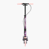 Mid 5 Kids' Scooter with Handlebar Brake and Suspension - Purple