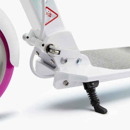 City-Roller Scooter MID 9 weiss/lila