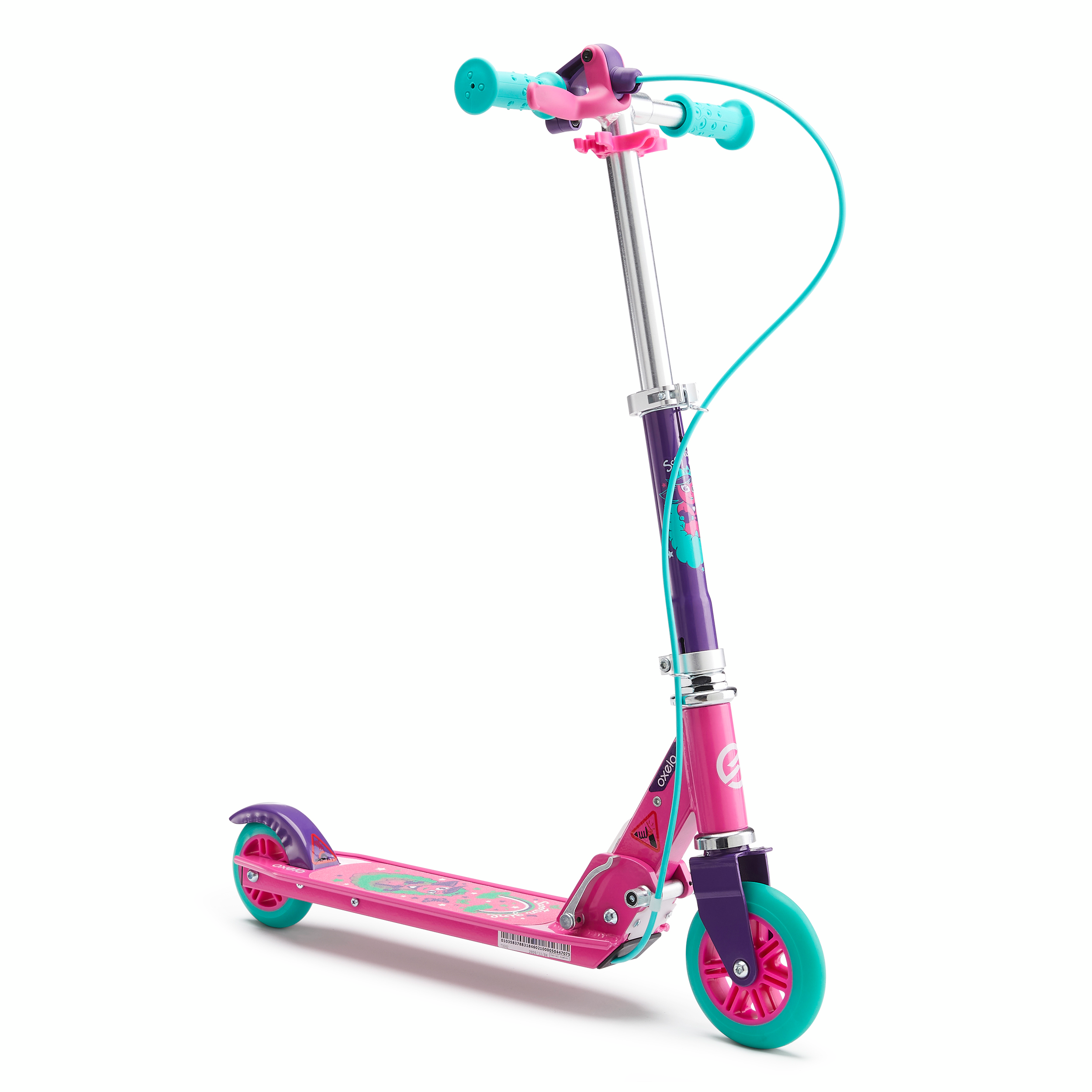 TROTTINETTE ENFANT PLAY 5 AVEC FREIN VIOLETTE pour les clubs et  collectivités