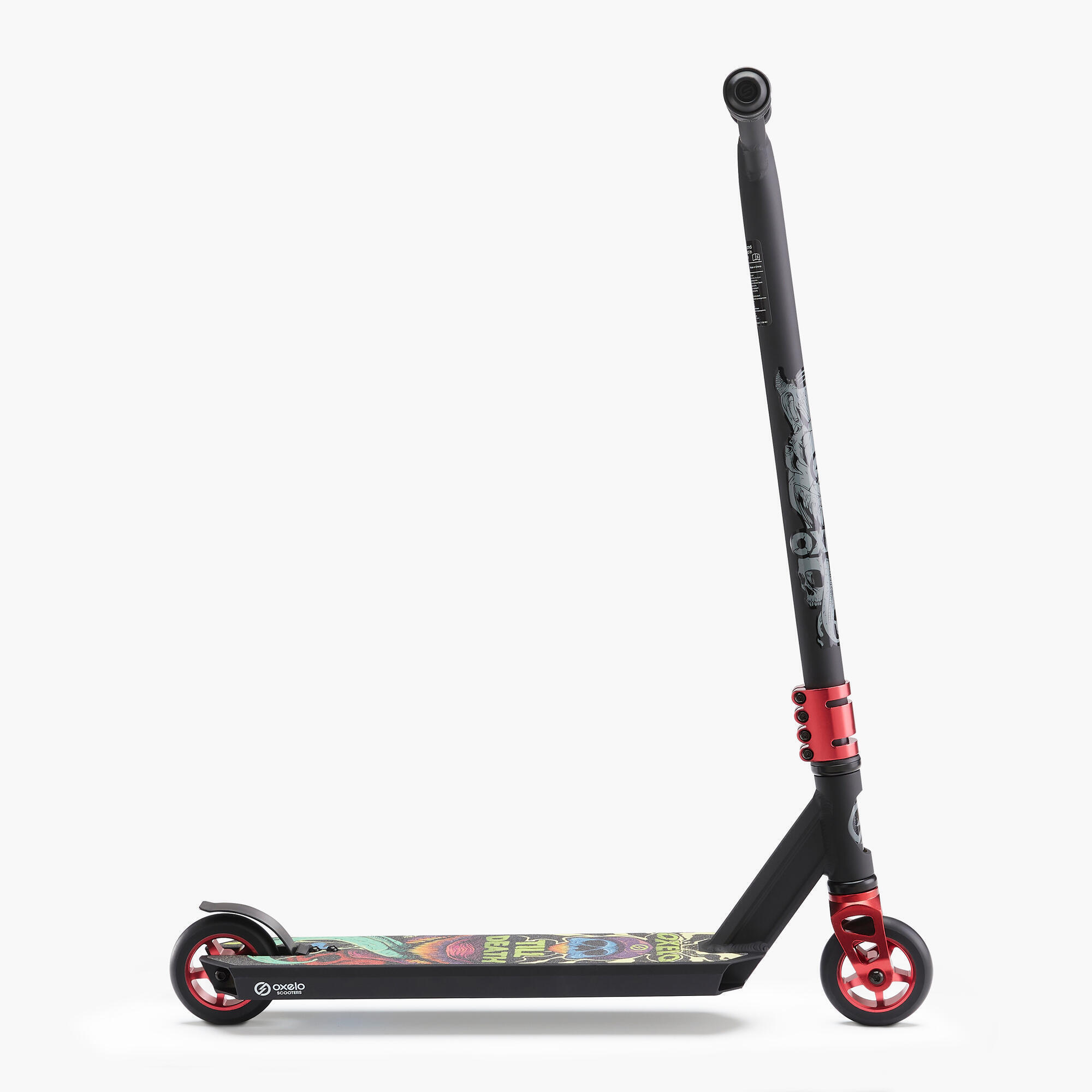 Segunda vida - PATINETE FREESTYLE MF1.8 + Negro Rojo 2/9