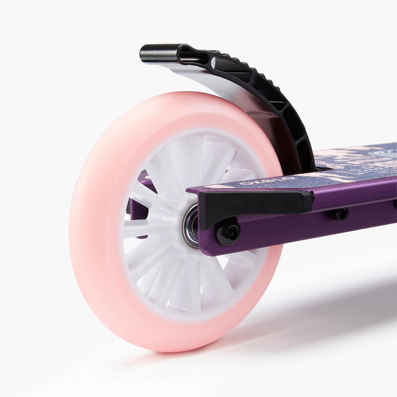 兒童滑板車附手煞與避震器 MID5 - 圖騰圖案