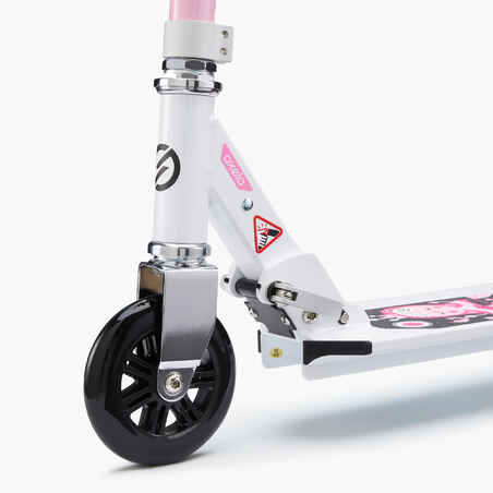 Patinete Scooter Oxelo MID 1 Niños Rosa Blanco Negro