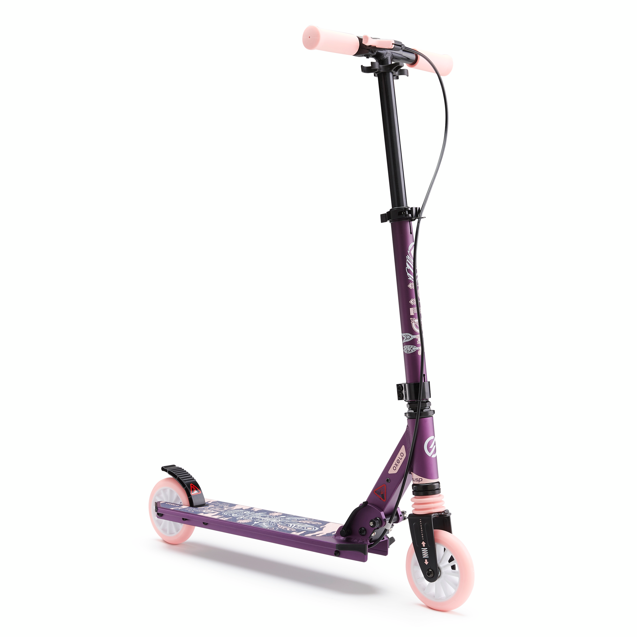 Trottinettes Enfants Guidon Réglable Avec Roue Lumineuse Scooter