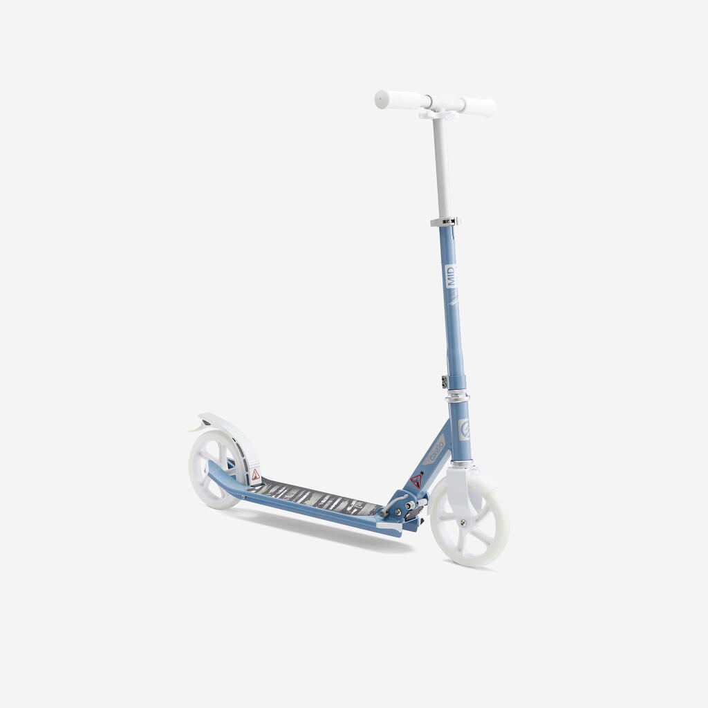 Scooter with Kickstand MID 7 - Black/Lavender