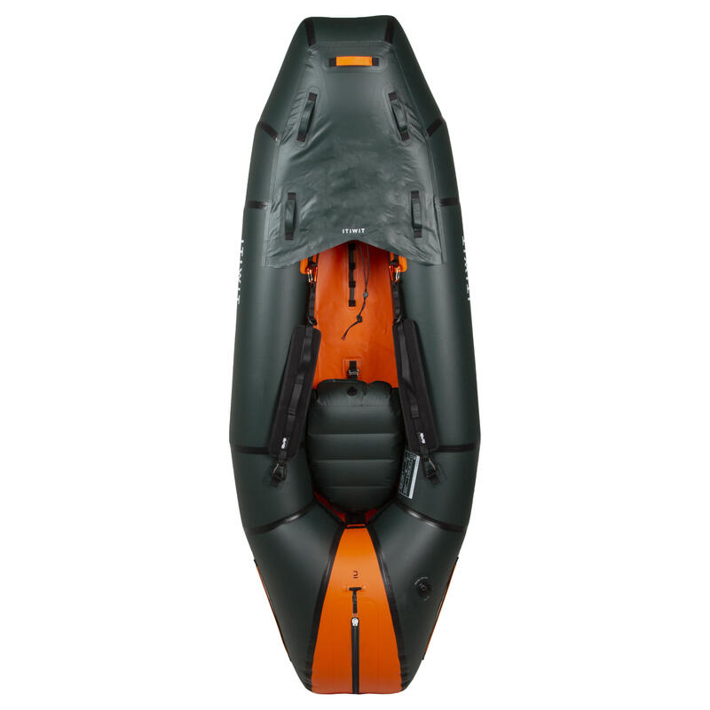 Packraft kayak 500 gonfiabile monoposto
