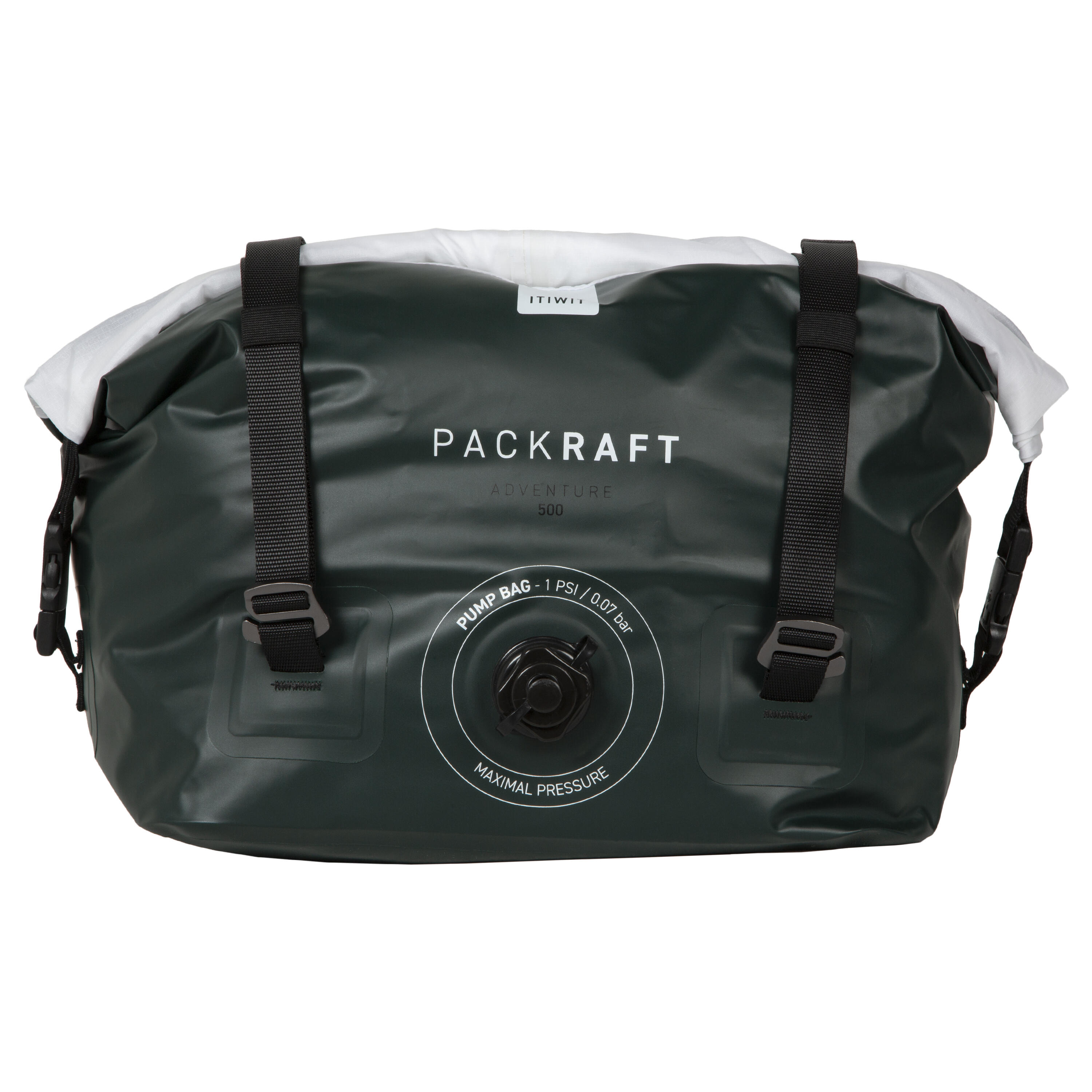 Packraft 500 kayak fluviale gonfiabile in TPU a 1 posto con cerniera stagna - PR500