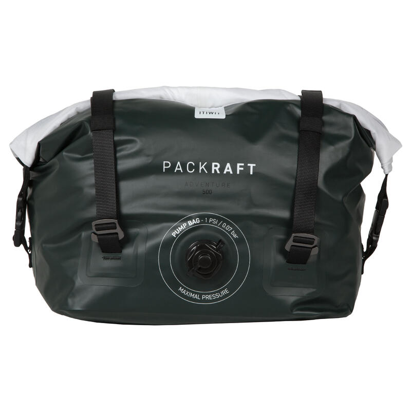 Packraft 500 kayak gonflable TPU rivière 1 place zip étanche - PR500