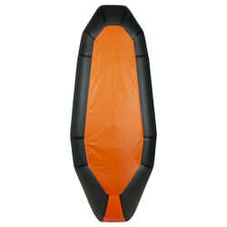 Inflatable river kayak Packraft 1-person TPU waterproof zip PR 500