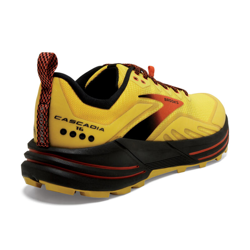 Chaussure de Trail Running Homme Brooks Cascadia 16 Noire Grenad
